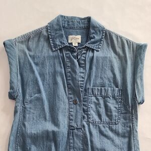 J.Crew | Denim Sleeveless Dress